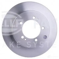 Тормозной диск HELLA 8DD 355 111-491 9B3BZ 31715 54 347 - Изображение 2