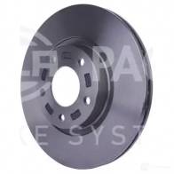 Тормозной диск HELLA 31655 54 304 8DD 355 110-891 E1Y6O - Изображение 3