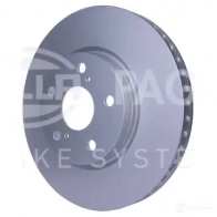 Тормозной диск HELLA 9SB37R9 54743PR O 8DD 355 115-191 32083 - Изображение 3