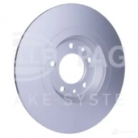 Тормозной диск HELLA 542 96PRO 31646 8DD 355 110-801 B1AD6X - Изображение 4