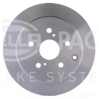 Тормозной диск HELLA WRBZC62 8DD 355 105-421 5 0222 31109 - Изображение 2