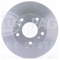 Тормозной диск HELLA 167IGC2 31023 8DD 355 104-561 5020 6 - Изображение 2