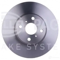 Тормозной диск HELLA 8DD 355 113-591 545 62 ZYNPYZ 31925 - Изображение 2