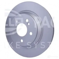 Тормозной диск HELLA 1193339061 8dd355127481 50272P RO_HC YYAA2B - Изображение 3