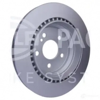 Тормозной диск HELLA 1193339061 8dd355127481 50272P RO_HC YYAA2B - Изображение 4