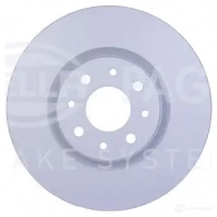 Тормозной диск HELLA 8DD 355 107-831 K26V25 5 0326PRO 31350 - Изображение 2