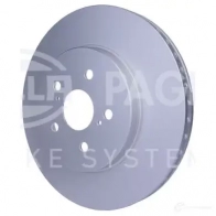 Тормозной диск HELLA 32062 54 715PRO 8DD 355 114-981 VOHX4N - Изображение 3