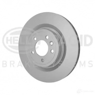 Тормозной диск HELLA 55 784PRO 32789 8DD 355 123-091 XWNOC - Изображение 2