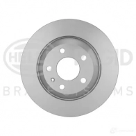 Тормозной диск HELLA 5 4595PRO_HC 8DD 355 129-341 YI1TW1C Audi A6 (C6) 3 2004 – 2010