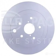 Тормозной диск HELLA A1YVW6 5543 7PRO 8DD 355 118-451 32402 - Изображение 2
