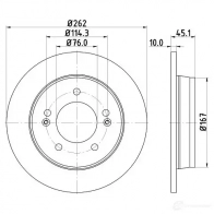Тормозной диск HELLA 7NH8Z9 32926 8DD 355 129-451 5 5400PRO_HC - Изображение 4