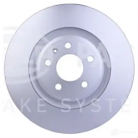 Тормозной диск HELLA 8DD 355 113-951 54 602PRO 5ZFZTSI 31960 - Изображение 2