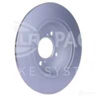 Тормозной диск HELLA 8DD 355 118-511 5 5423PRO 186UYW 32408 - Изображение 4