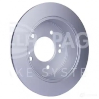 Тормозной диск HELLA 54568PR O 31930 HWZPO4 8DD 355 113-641 - Изображение 4