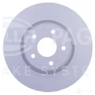 Тормозной диск HELLA R6AOMU 1193339158 8dd355128471 54413PRO _HC - Изображение 2
