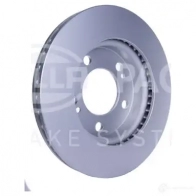 Тормозной диск HELLA 55032P RO 1RL5P 8DD 355 116-471 32209 - Изображение 4