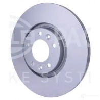 Тормозной диск HELLA E3AGKL 54971P RO 8DD 355 116-231 32186 - Изображение 3