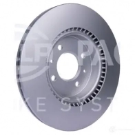 Тормозной диск HELLA 2RMYL 1193338974 55883P RO 8DD 355 125-501 - Изображение 4