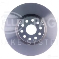 Тормозной диск HELLA 8DD 355 106-581 BCXN42E 50 259 31225 - Изображение 2