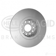 Тормозной диск HELLA 53 970PRO_HC 32860 VUUKF 8DD 355 127-191 - Изображение 3