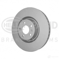 Тормозной диск HELLA 1424241052 55 935PRO_HC 8DD 355 126-691 9L481G - Изображение 2