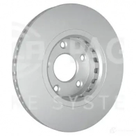 Тормозной диск HELLA 8DD 355 126-981 1437483448 CO L2H - Изображение 3