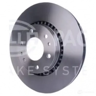 Тормозной диск HELLA 8DD 355 117-921 QXRU1 55365P RO 32350 - Изображение 3