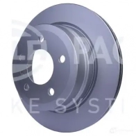 Тормозной диск HELLA 32538 8dd355120211 5527 1PRO 8XF4WEN - Изображение 3