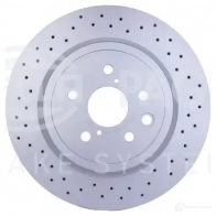 Тормозной диск HELLA 8DD 355 116-511 5504 2PRO 35B0U 32213 - Изображение 2