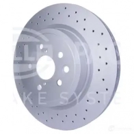 Тормозной диск HELLA 8DD 355 116-511 5504 2PRO 35B0U 32213 - Изображение 3