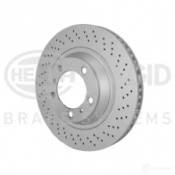 Тормозной диск HELLA 4W1EQ 98200 2879 0 1 8DD 355 126-931 1424241065 - Изображение 2