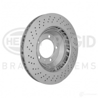 Тормозной диск HELLA 4W1EQ 98200 2879 0 1 8DD 355 126-931 1424241065 - Изображение 3