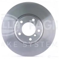 Тормозной диск HELLA 30991 8DD 355 104-241 504 34 YPF87 - Изображение 2
