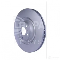 Тормозной диск HELLA 1193339121 QKSU7 8DD 355 128-091 54222PRO _HC - Изображение 3