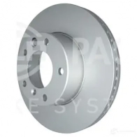 Тормозной диск HELLA 8DD 355 132-151 M8WY AA 1437483190 - Изображение 2