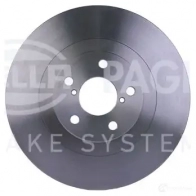 Тормозной диск HELLA V4L81M 8DD 355 112-051 31771 5439 5 - Изображение 2
