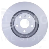 Тормозной диск HELLA 5 4324PRO HWGY5 8DD 355 111-161 31682 - Изображение 2