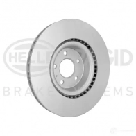 Тормозной диск HELLA W2PRKQ 8DD 355 125-171 32840 558 26PRO_HC - Изображение 3
