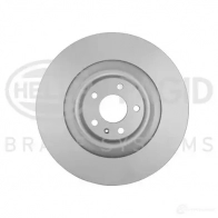 Тормозной диск HELLA PTQIG 54513P RO_HC 8DD 355 129-601 Audi A6 (C6) 3 2004 – 2010