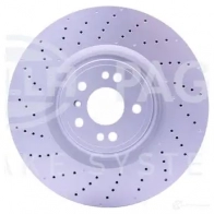 Тормозной диск HELLA 32827 2QVJXS 8DD 355 125-041 55798PR O_HC - Изображение 2