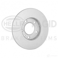Тормозной диск HELLA Q7V1K 8DD 355 120-581 55691PR O 32572 - Изображение 3