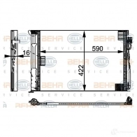 Тормозной диск HELLA 8dd355102881 5 0416 30855 2IJFHPM - Изображение 4