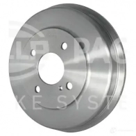 Тормозной барабан HELLA 8DT 355 303-191 1437467652 XXJH OR - Изображение 2