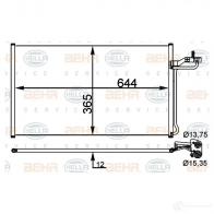 Тормозной барабан HELLA JC4H3 Suzuki Alto (HA12) 5 1998 – 2004 8dt355300541 6126 0