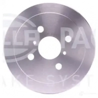 Тормозной барабан HELLA 613 49 33398 2P7RDEU 8DT 355 301-751 - Изображение 2