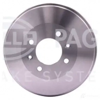 Тормозной барабан HELLA 33346 625 05 FORQB 8DT 355 301-231 - Изображение 2