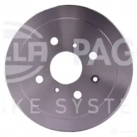 Тормозной барабан HELLA FWLXH 33281 8DT 355 300-581 612 65 - Изображение 2