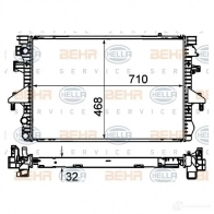 Тормозной шланг HELLA Subaru Impreza (GC) 1 Седан 1.8 i AWD (GC6) 103 л.с. 1992 – 2000 8ah355467521 JSE85OK AH 6752