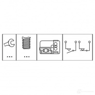 Выключатель стоп сигнала HELLA E81OB MS 6DD 008 622-771 4082300268386 19931 - Изображение 2