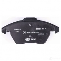 Тормозные колодки, комплект HELLA 30205 8db355023151 2358 7 24696 - Изображение 3